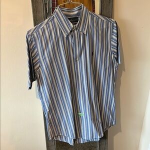 Polo by Ralph Lauren Blue Striped Men's Shirt